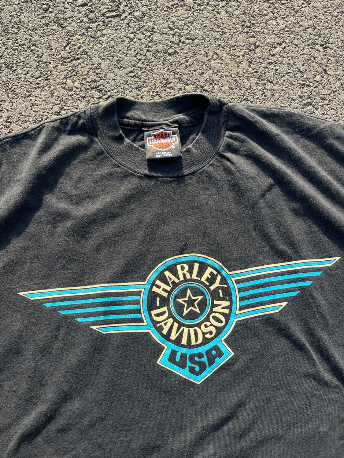 90s USA 빈티지 할리 데이비슨 '모터사이클 구디스' 티셔츠 상품이미지4