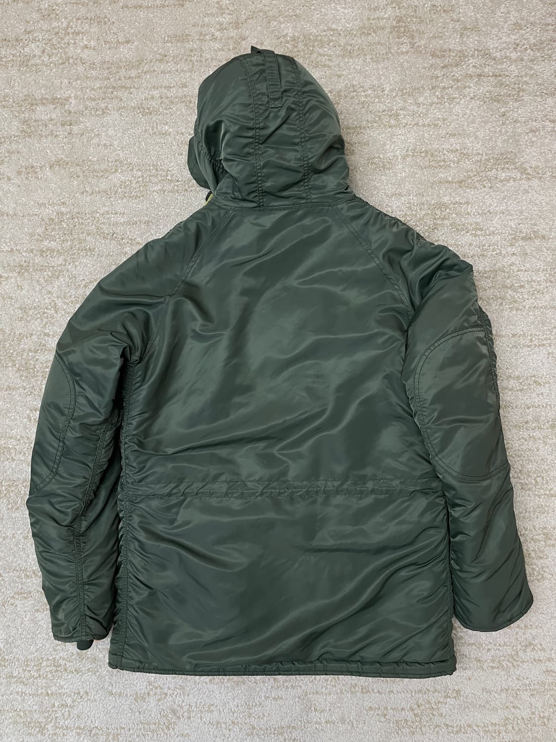 [M] 알파인더스트리 N3-B 패딩 점퍼 자켓 야상 빈티지 상품이미지7