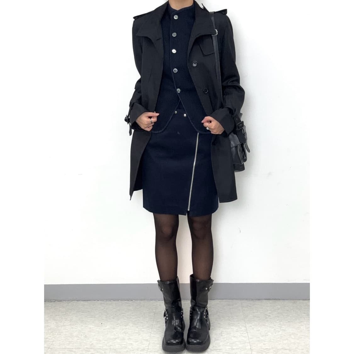 빈티지 블랙 락시크 점퍼 자켓 상품이미지6