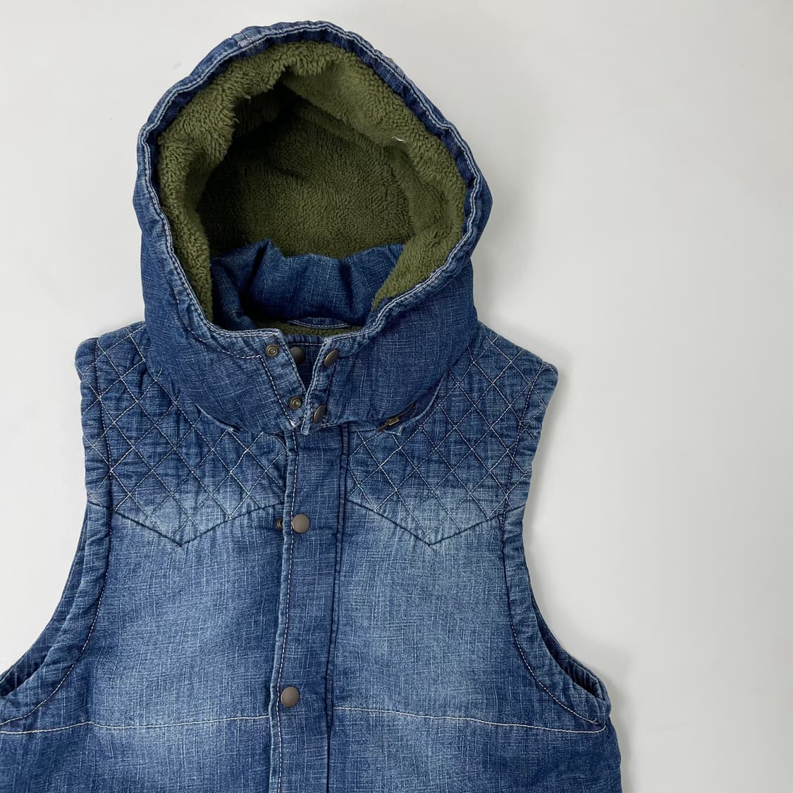 THRIFT STANDARD 데님 조끼 상품이미지2