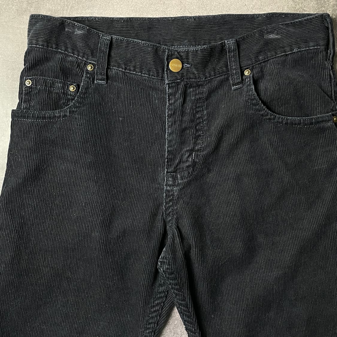 CARHARTT 칼하트 빈티지 네이비 코듀로이 워크 팬츠 A00878 상품이미지2