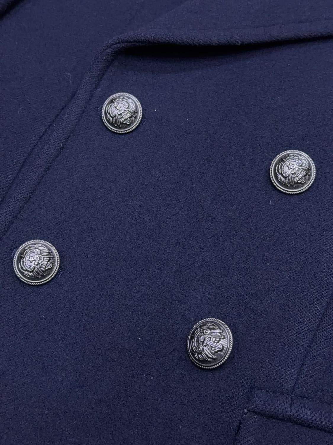 시스템옴므 더블 블레스트 울 블렌디드 코트 95 상품이미지5