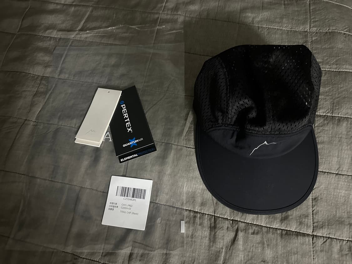 cayl TRAIL CAP (Black) 상품이미지1