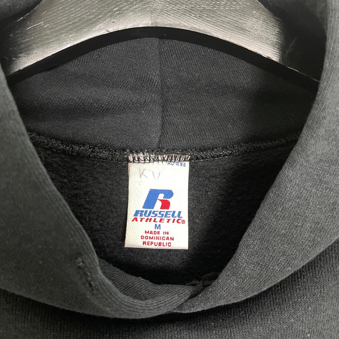 RUSSELL 러셀 블랙 타이거 엠브로이더리 후드티 상품이미지4