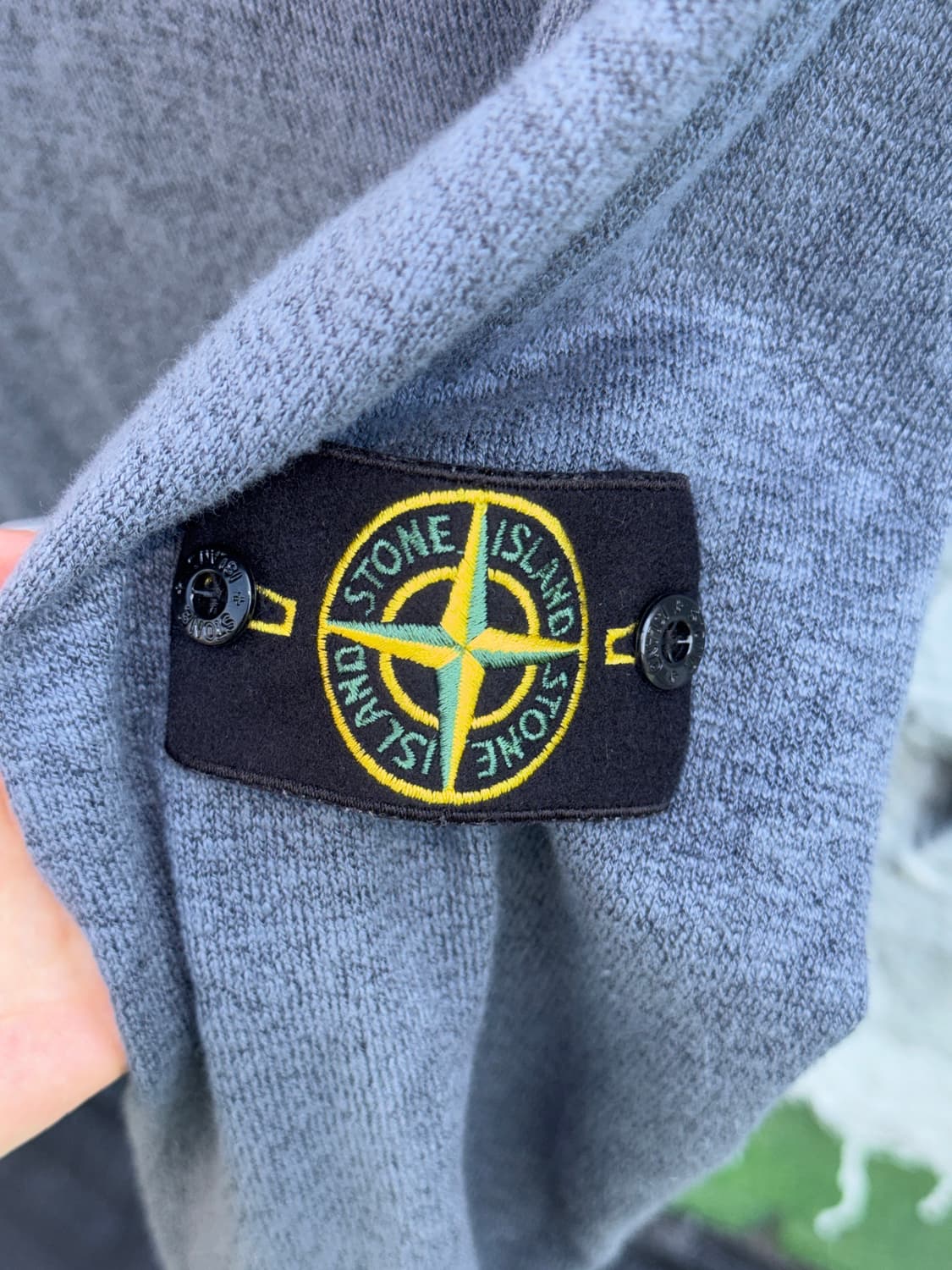 Stone island 스톤아일랜드 블루 니트(XL) 상품이미지3