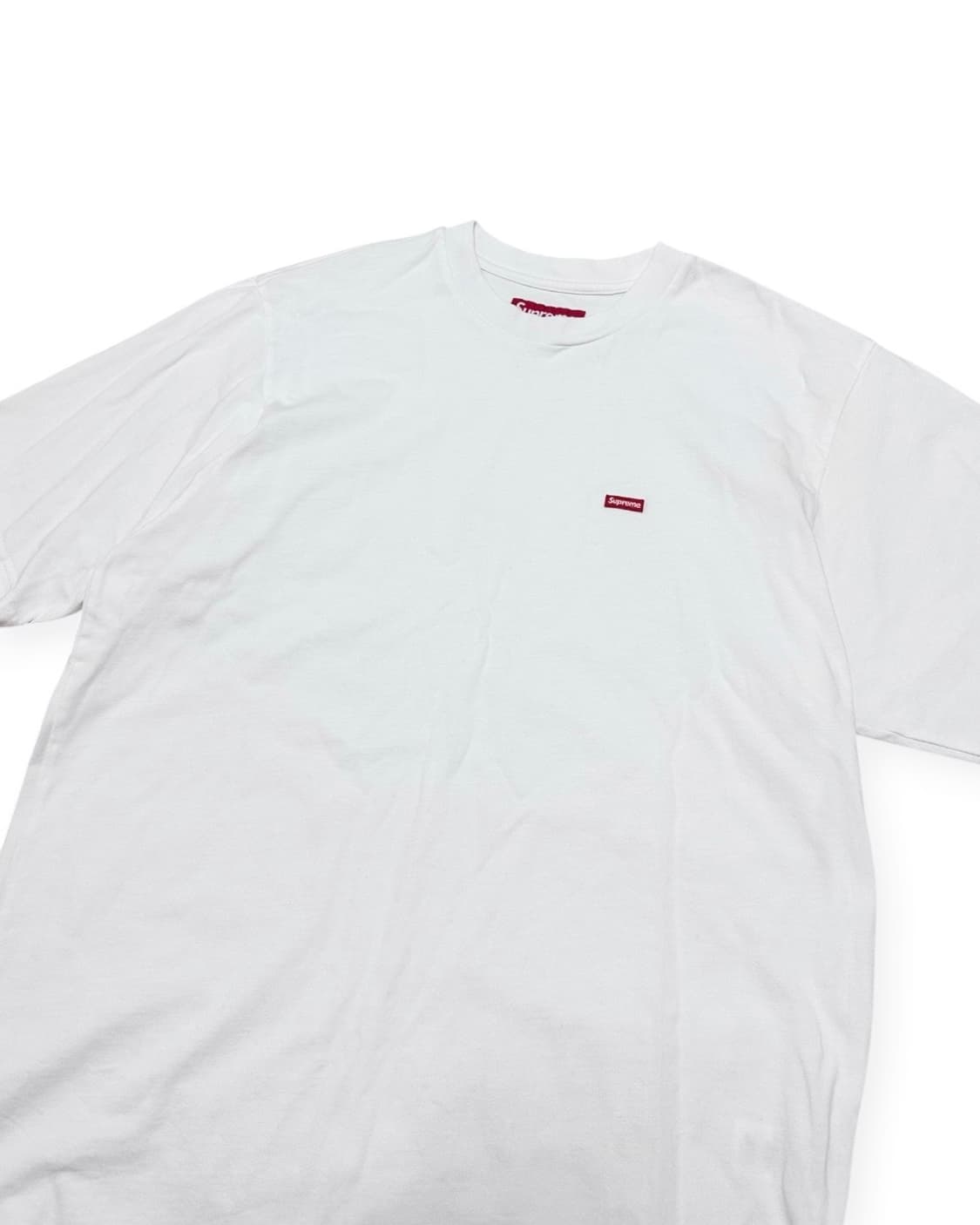 슈프림 박스로고 흰색 반팔티 상품이미지2