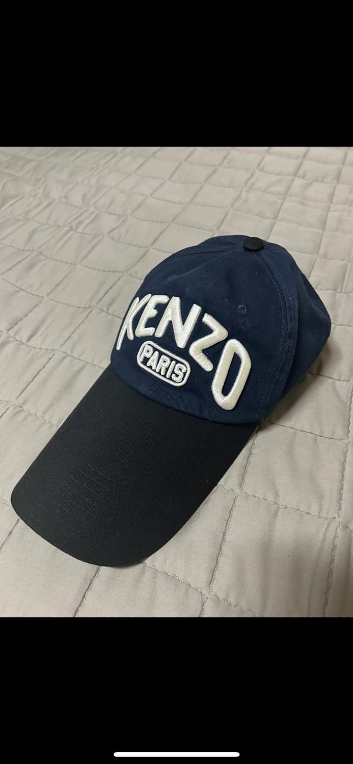 겐조 파리 롱 바이저 볼캡 네이비 상품이미지2