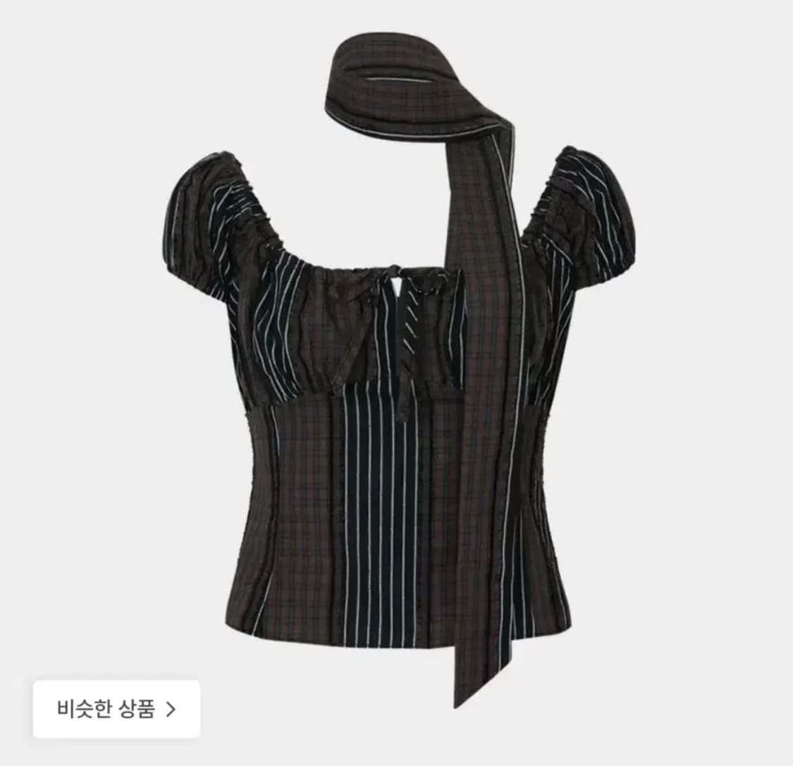루루서울 머쉬룸 스카프 블라우스 상품이미지1