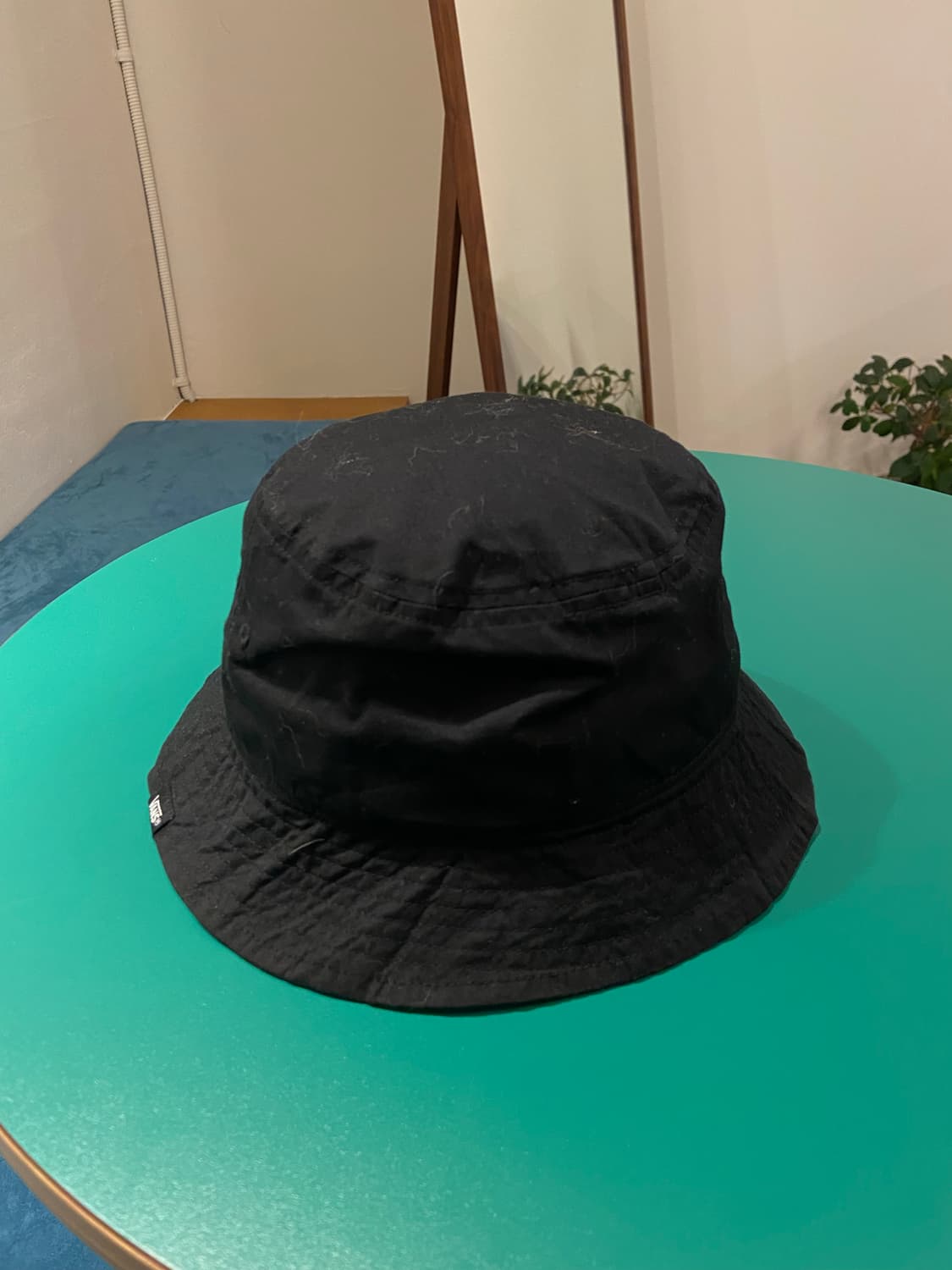 반스 검정색 버킷햇 상품이미지2