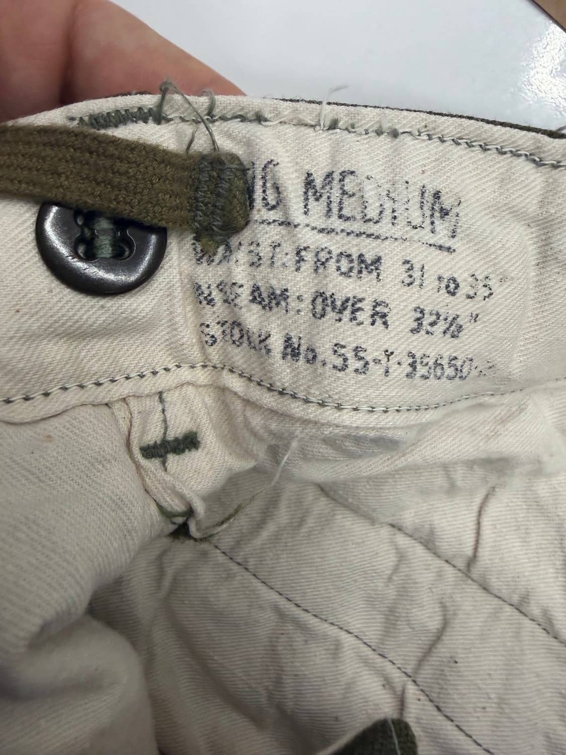 1950s US Army M-1951 Wool Field Trousers 상품이미지7