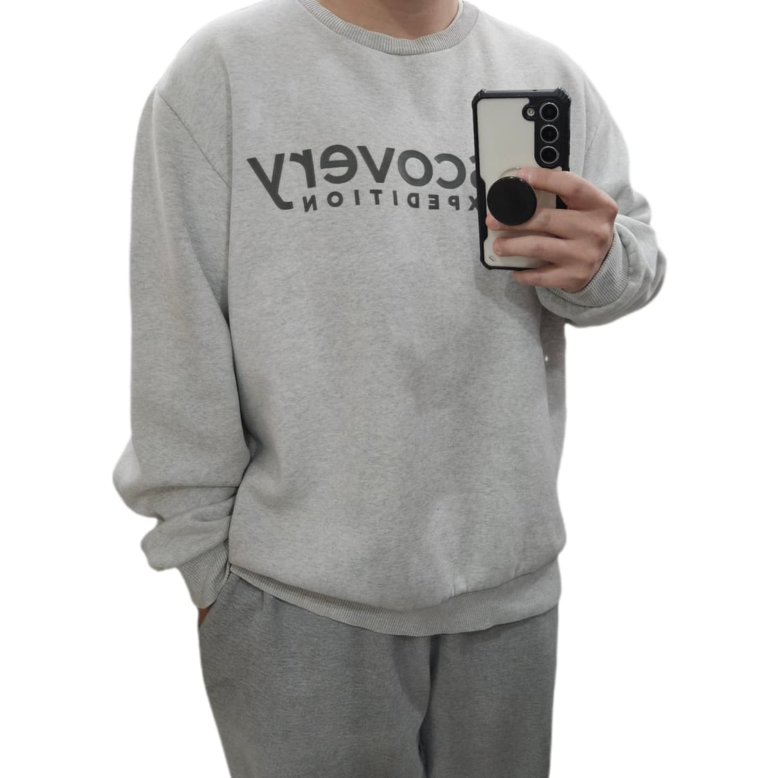 110 디스커버리 기모 맨투맨 상품이미지1