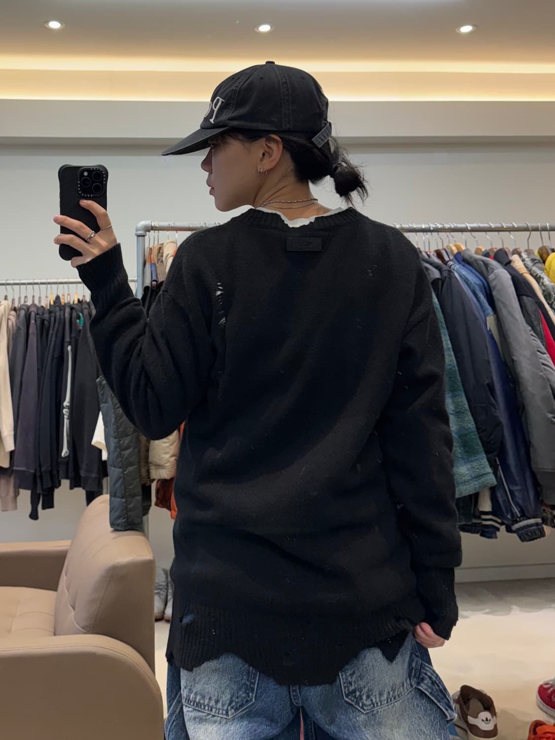 디젤 디스트로이드 니트 상품이미지8