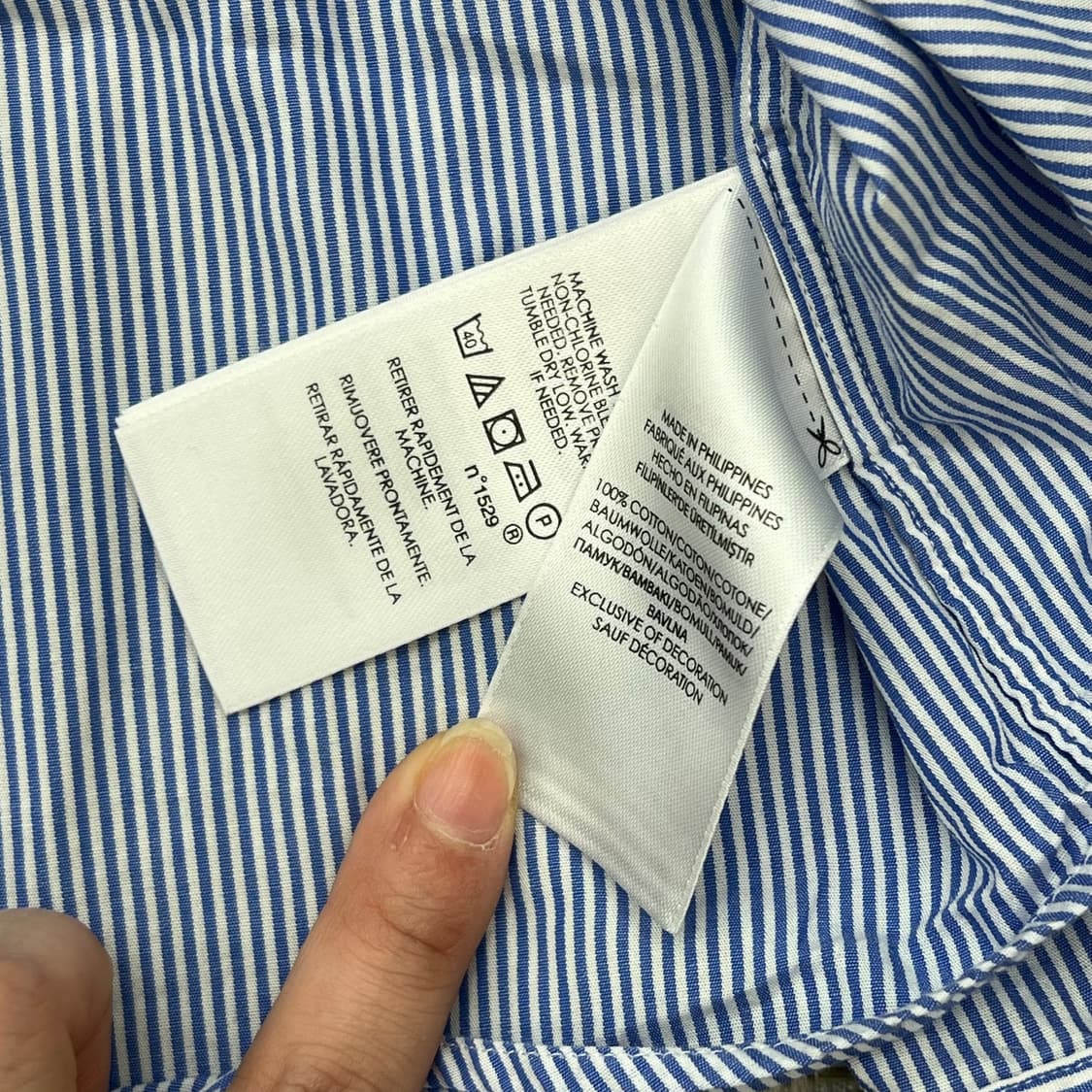 폴로 랄프로렌 스트라이프 셔츠 r2524 상품이미지6