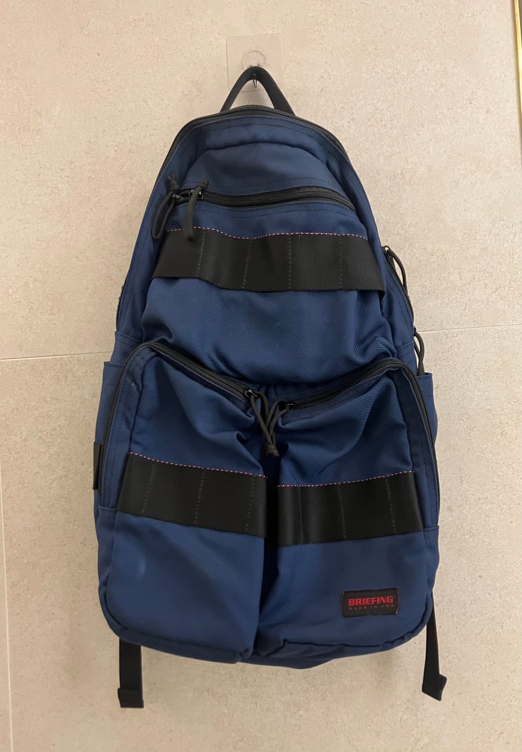 브리핑 백팩 네이비 상품이미지1