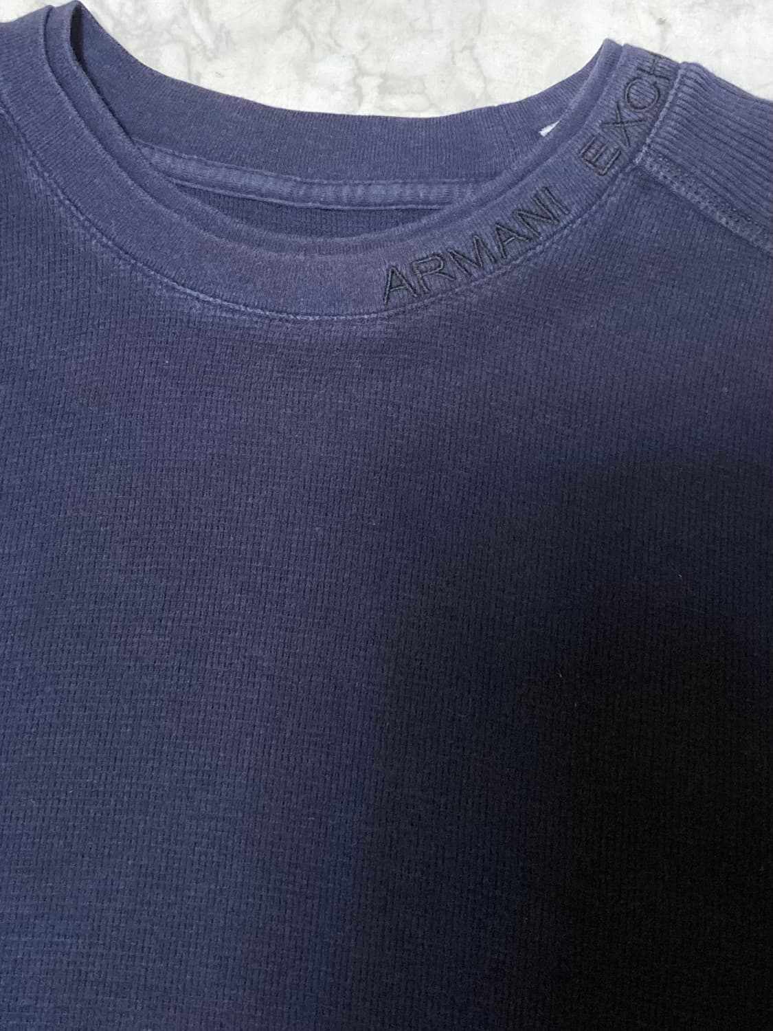 알마니익스체인지 정품 빈티지 니트 슬리브 95 상품이미지2