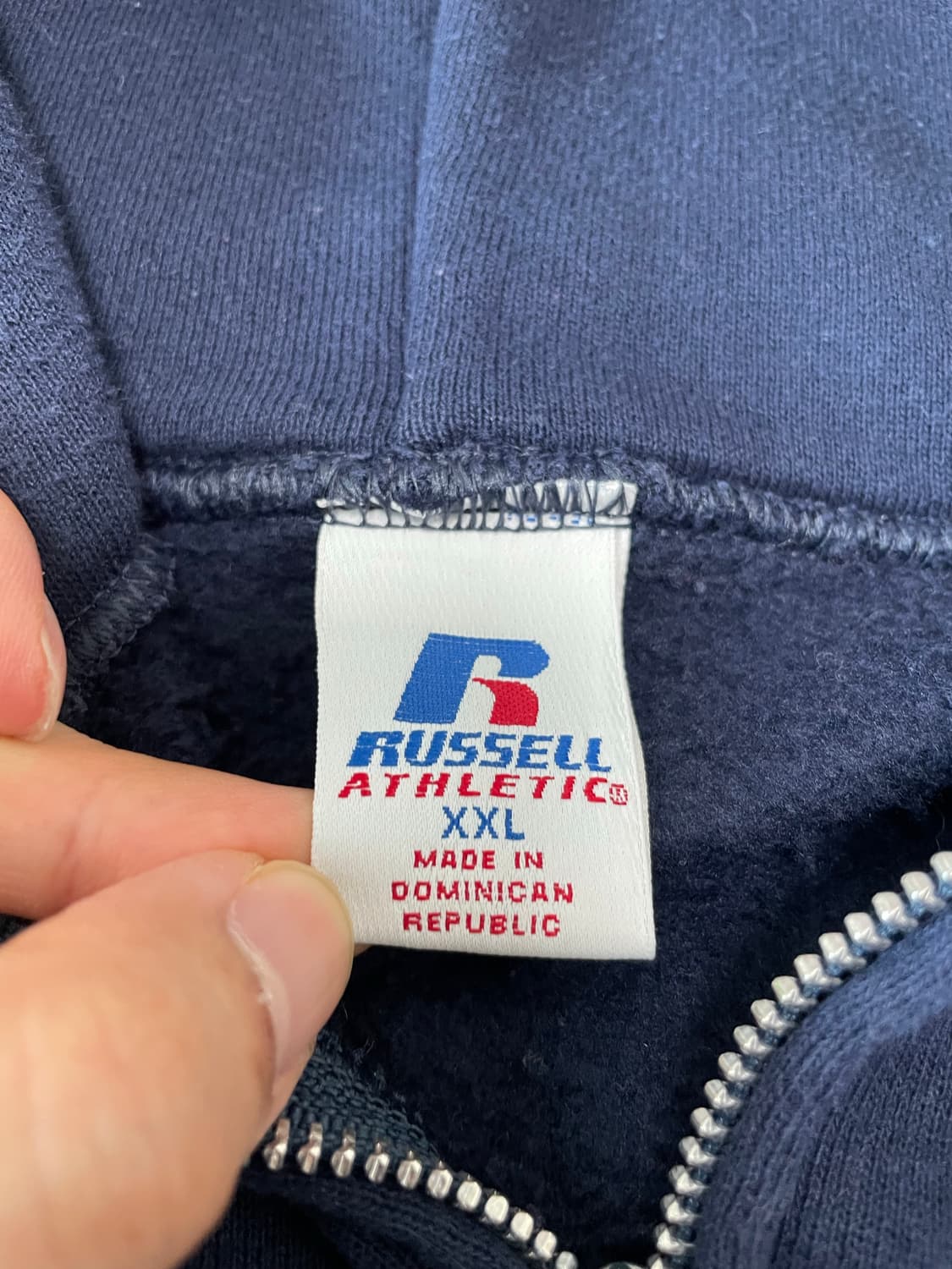 90s russell athletic hoodie zip 러셀 상품이미지2