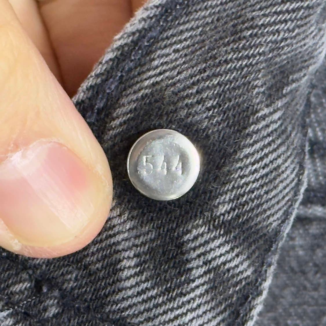 90s 리바이스 501 흑청 데님팬츠 W30 L30 상품이미지5