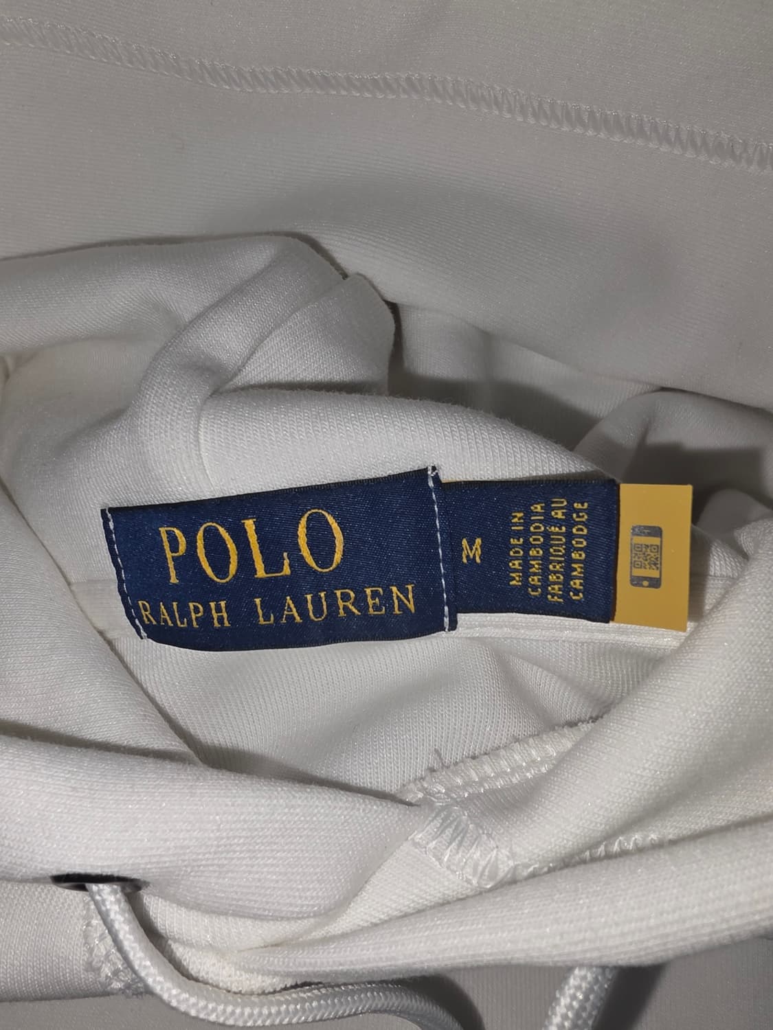 폴로 랄프로렌 빅포니 화이트 후드티 상품이미지2