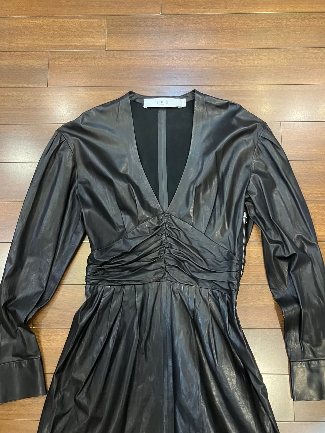 이로 양가죽 원피스 상품이미지2