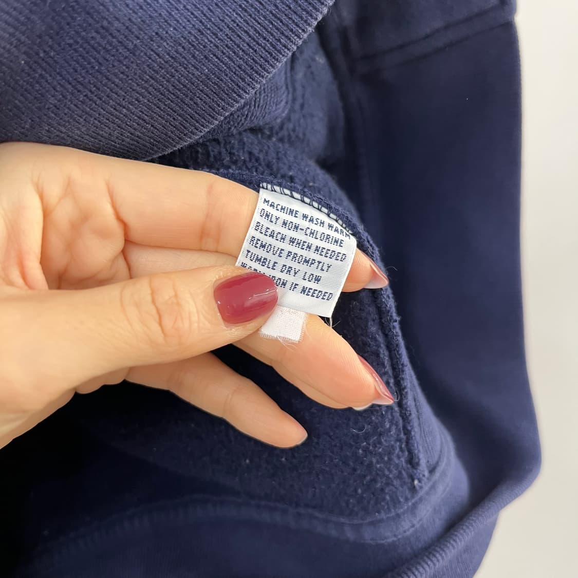 폴로 랄프로렌 빅포니 네이비 옐로우 코튼 집업 자켓 상품이미지6