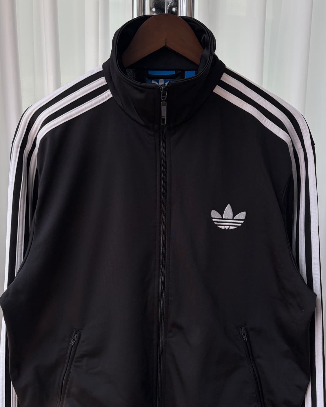 [XL]아디다스 구형 파이어버드 블랙 트랙탑 져지 상품이미지5