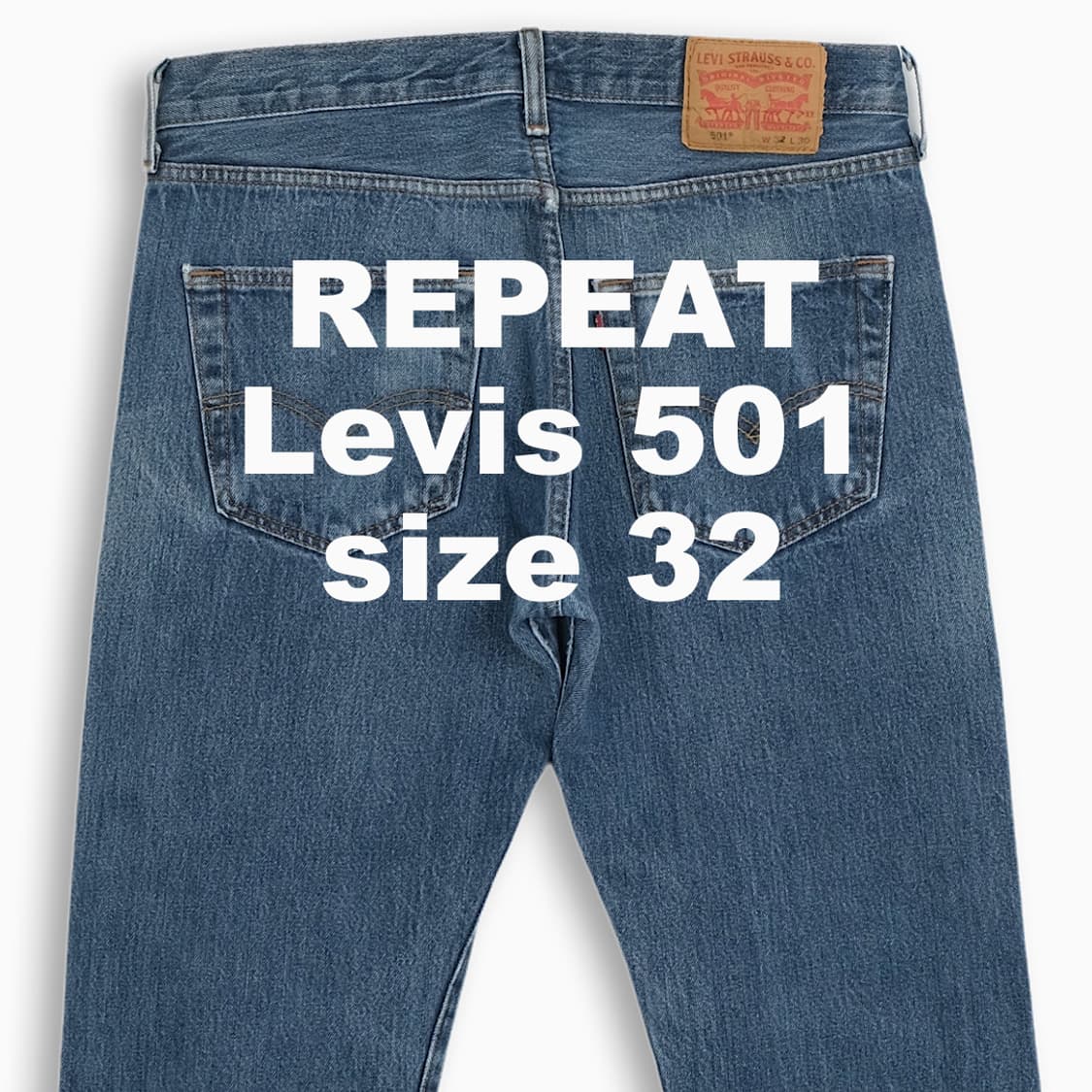 빈티지 리바이스 501 진청 32 사이즈 LV50132270 상품이미지1