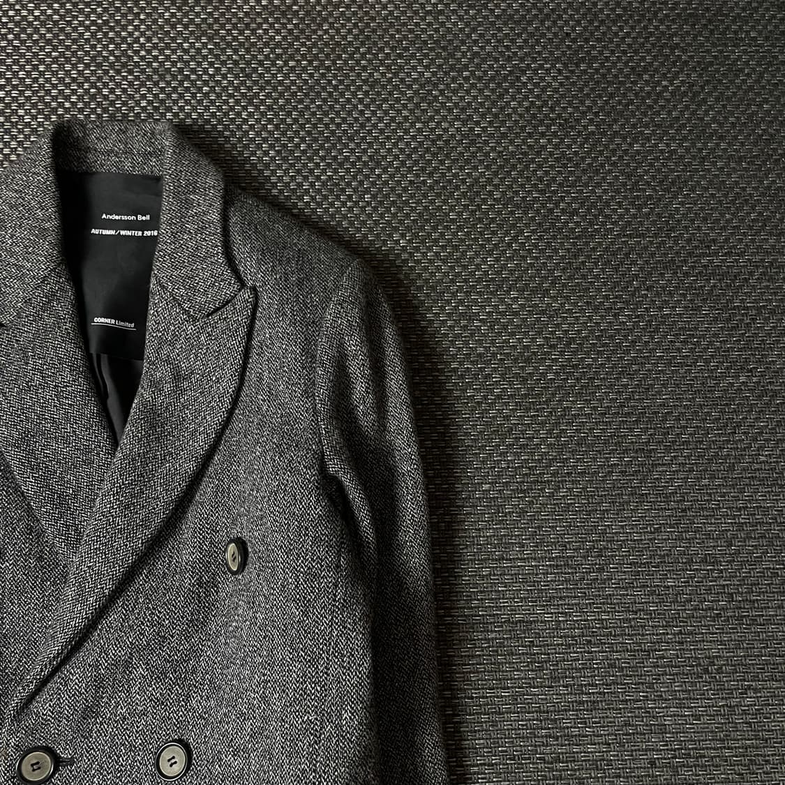 엔더슨벨 헤링턴 울 더블 자켓 S 상품이미지3