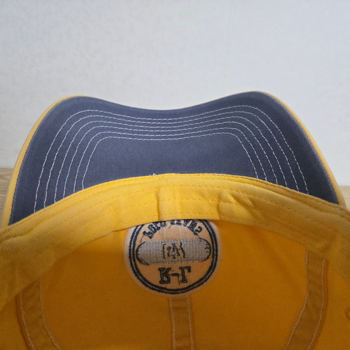 OS 폴로진스 빈티지 패치 볼캡 옐로우 상품이미지6