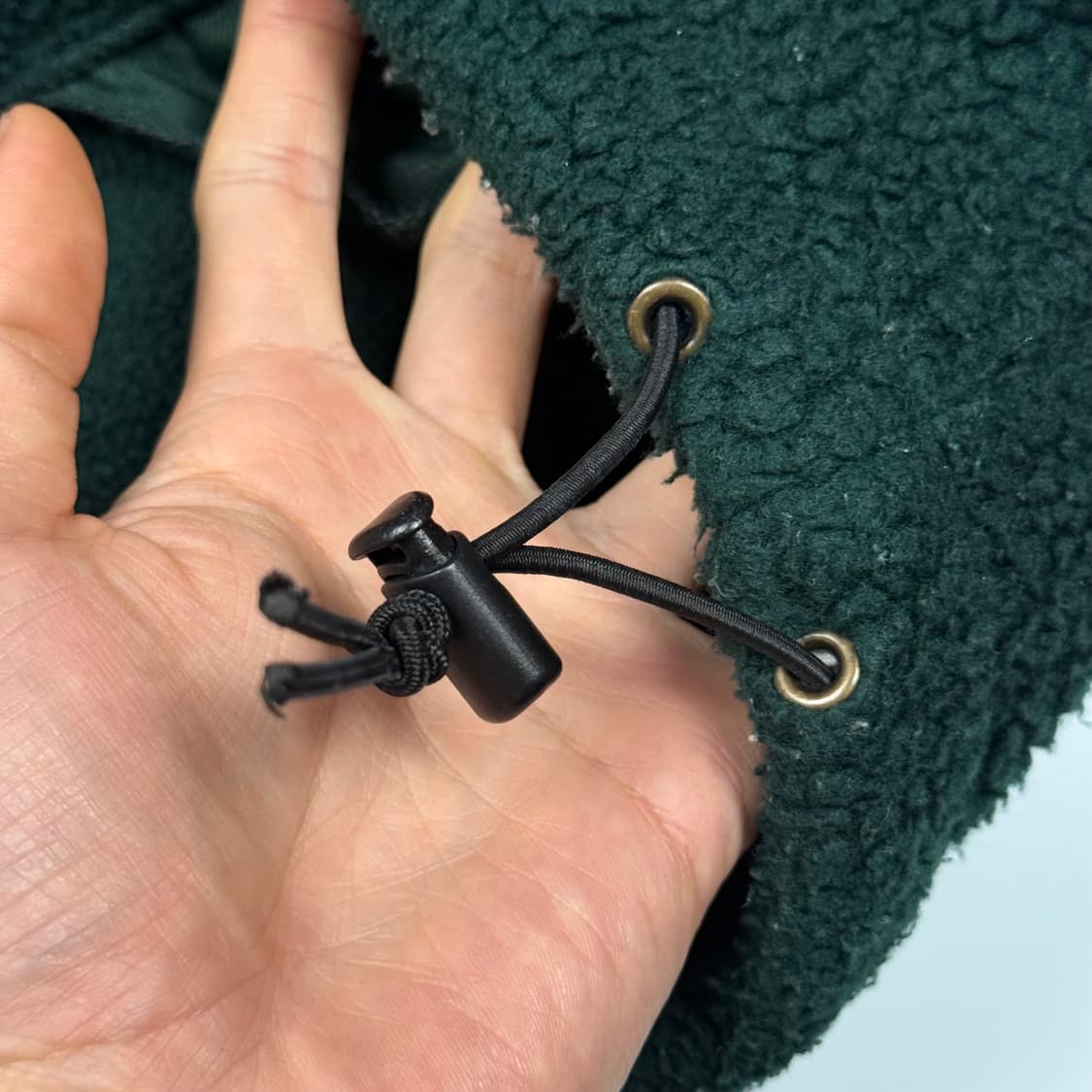 (110) 80s 엘엘빈 플리스 풀오버 다크그린 상품이미지8