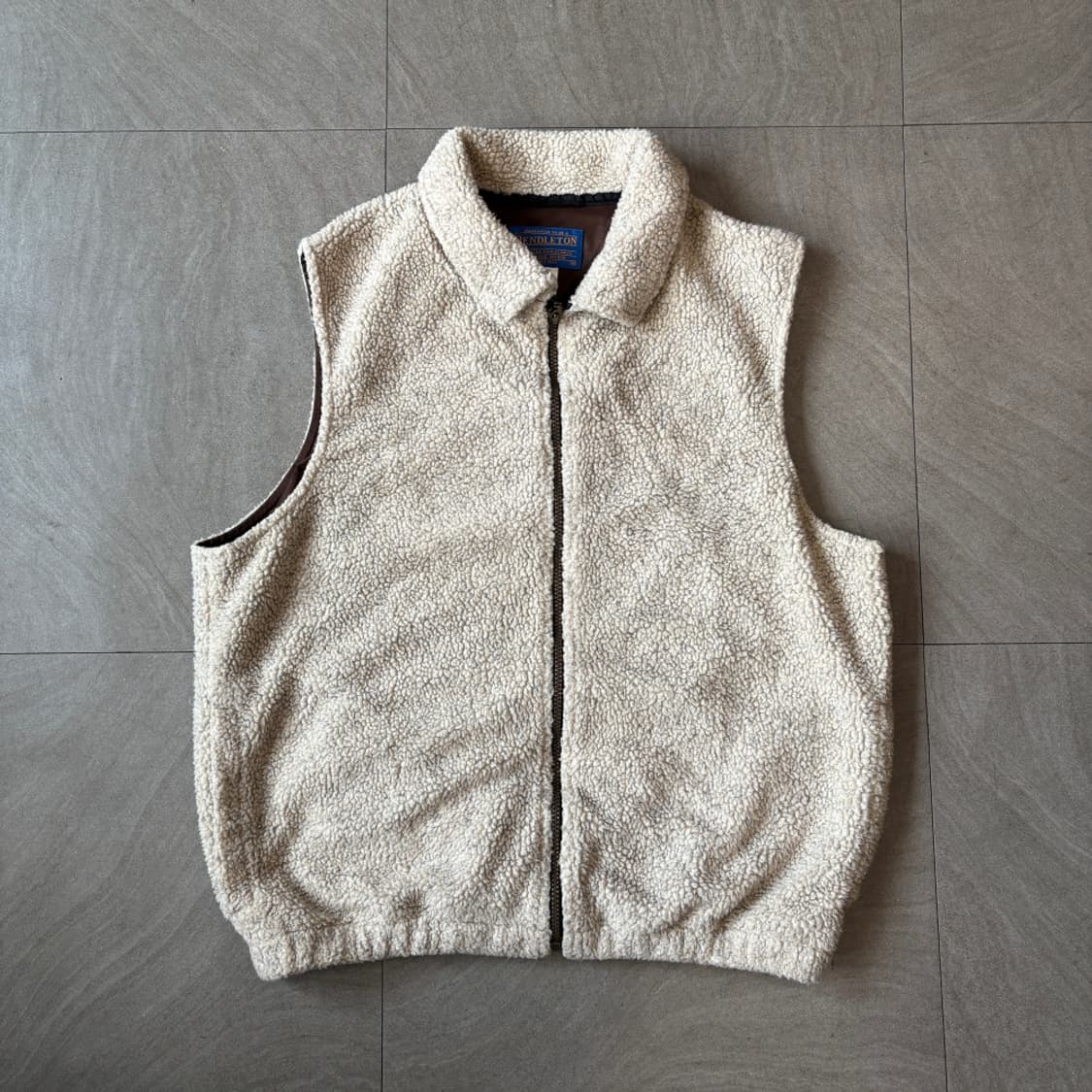 90s Pendleton fleece vest 상품이미지1