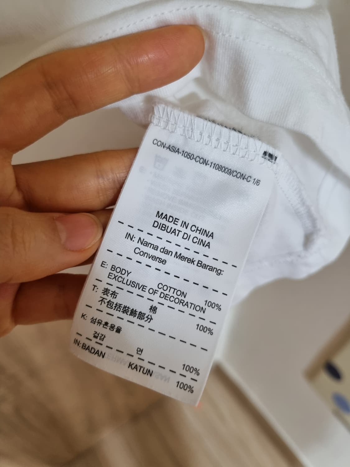 컨버스 프린팅 반팔티 상품이미지6