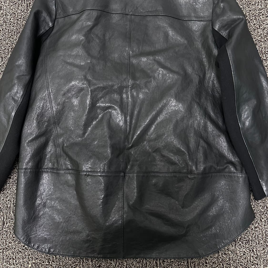 Lio Bell 리오벨 여성 양가죽 라이더 자켓 블랙 55사이즈 상품이미지7