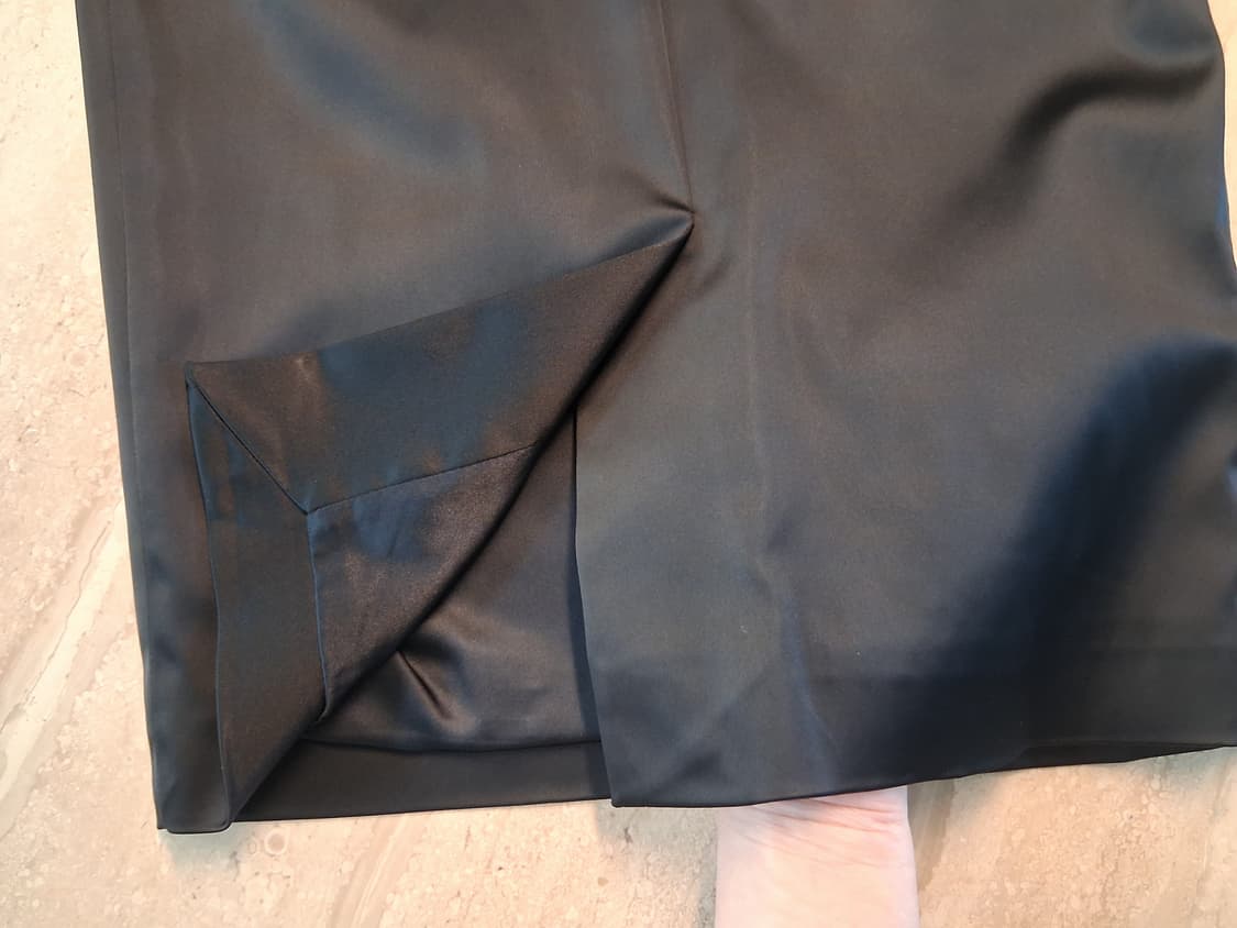 돌체앤가바나(D&G) 스퀘어넥 새틴 바디콘 원피스 IT38 상품이미지8