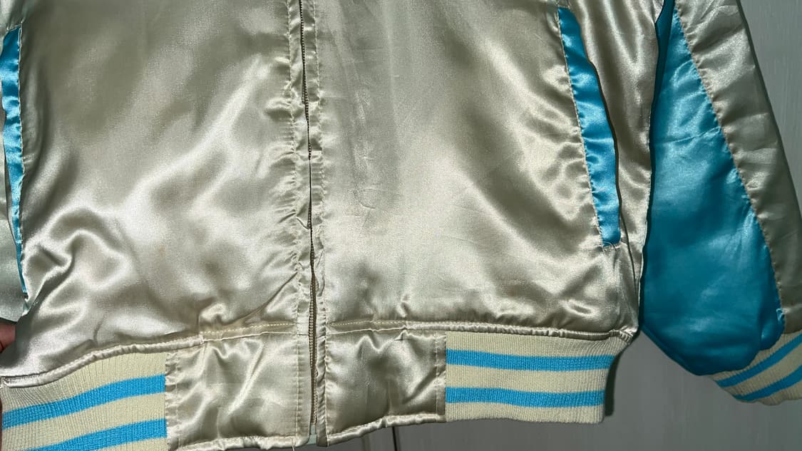 PEANUTS SNOOPY 벚꽃 자수 스카쟌 • 일본 빈티지 Y2K 점퍼 상품이미지9