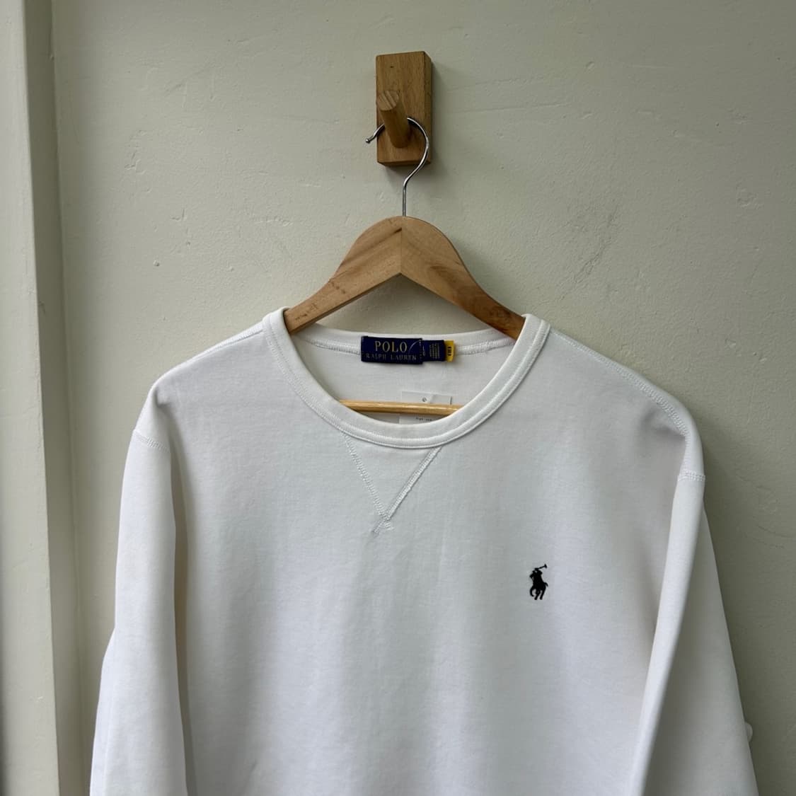 16531 - 폴로 랄프로렌 화이트 맨투맨 상품이미지1