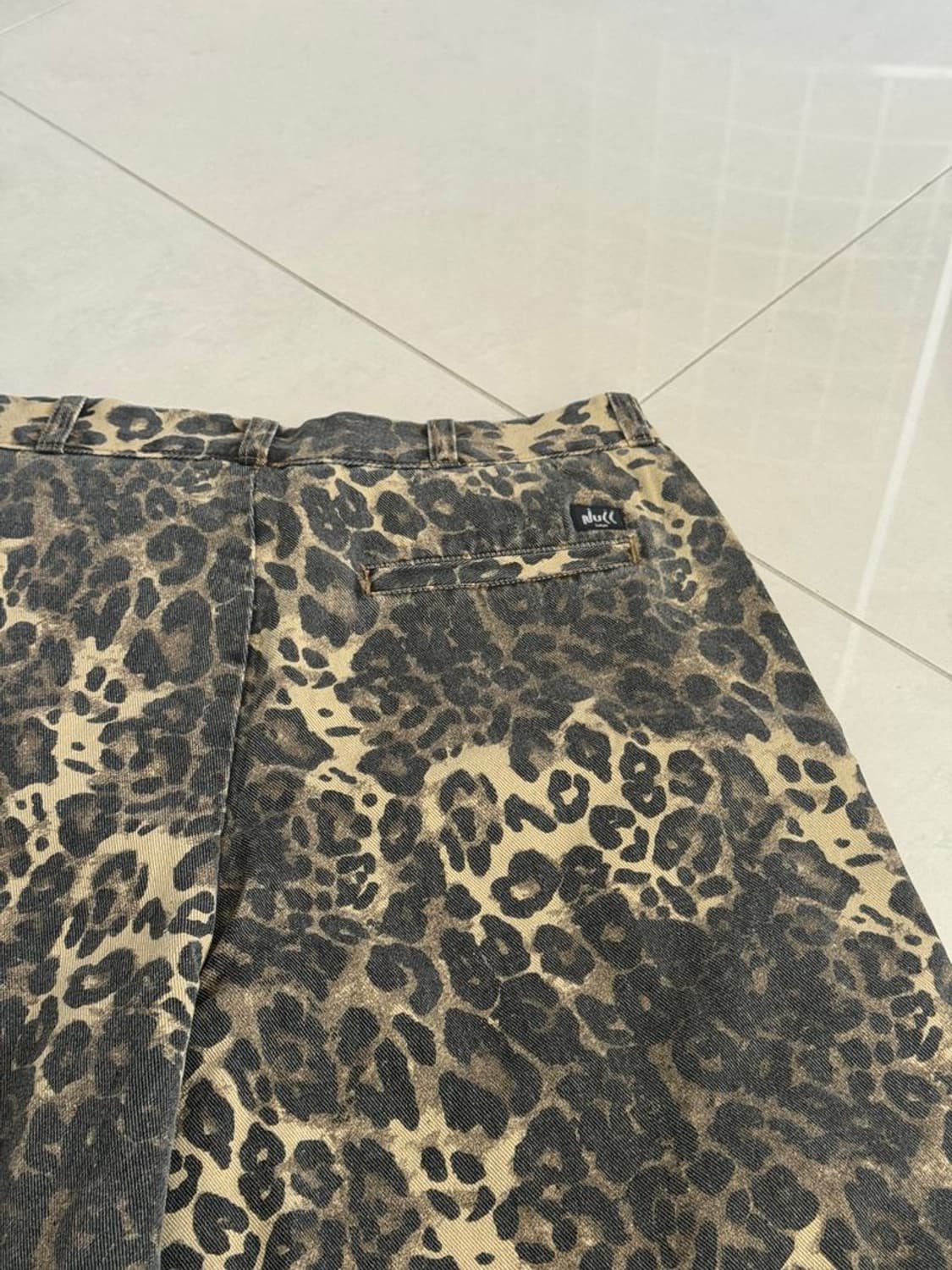 BAGGY SHORT 레오파드 버기 반바지 상품이미지9