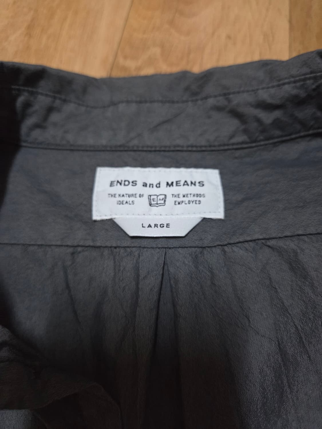 Ends and means nizza 셔츠 L 상품이미지3