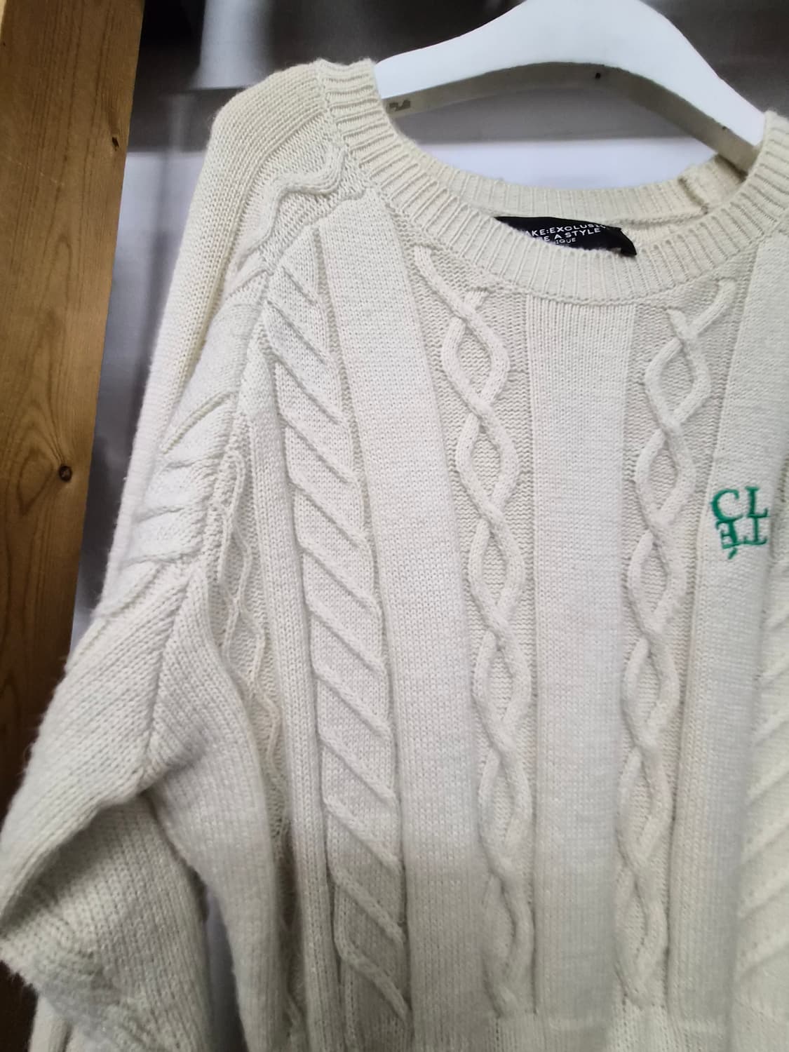  케이블 니트 원피스 상품이미지4