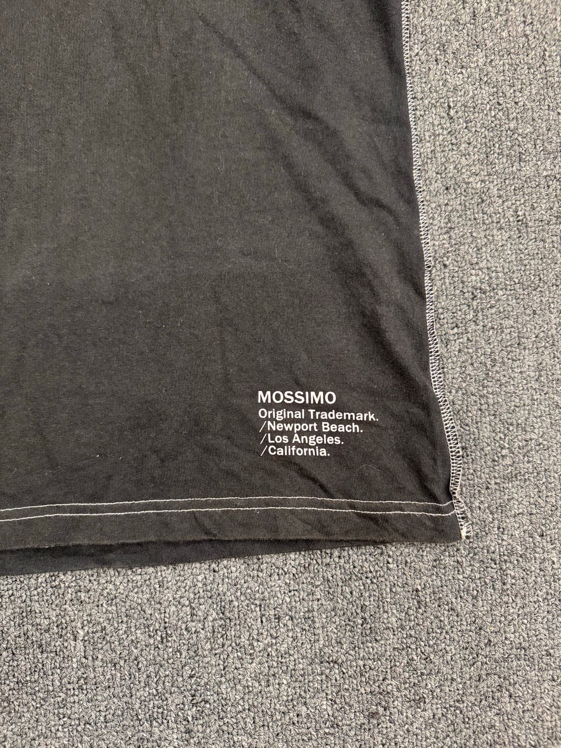 XL)Mossimo 빈티지 프린팅 스티치 디테일 반팔 상품이미지4