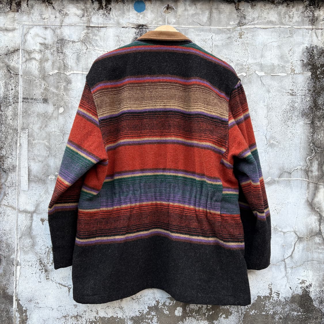 Woolrich 90s 울리치 울 블랭킷 코트 자켓 상품이미지2