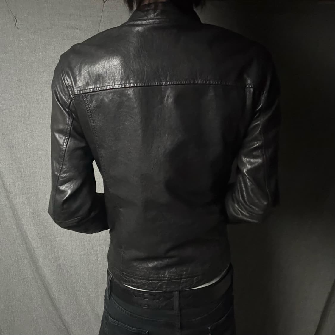 lamb skin leather jacket 상품이미지4