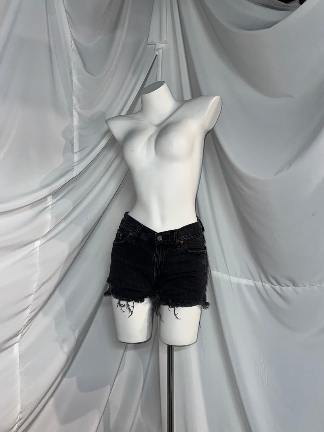 밴슨깔 해골 디테일 자수 펑크 프린팅 코디세트 상품이미지2