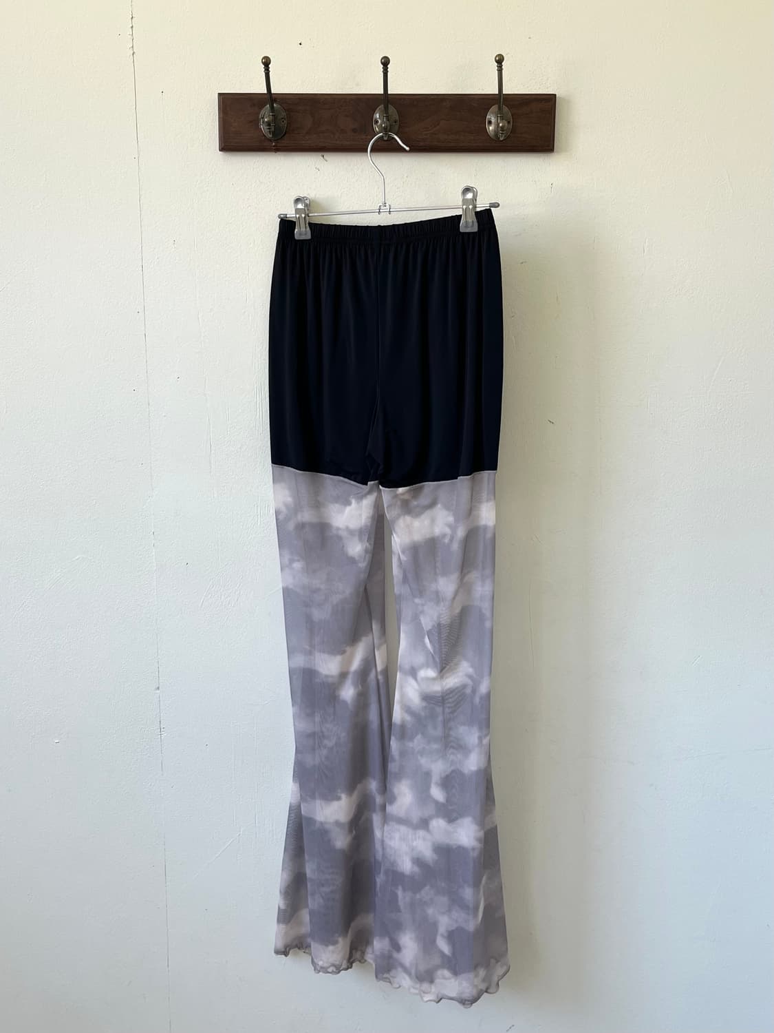 Japan vtg 시스루 투톤 레깅스 상품이미지3