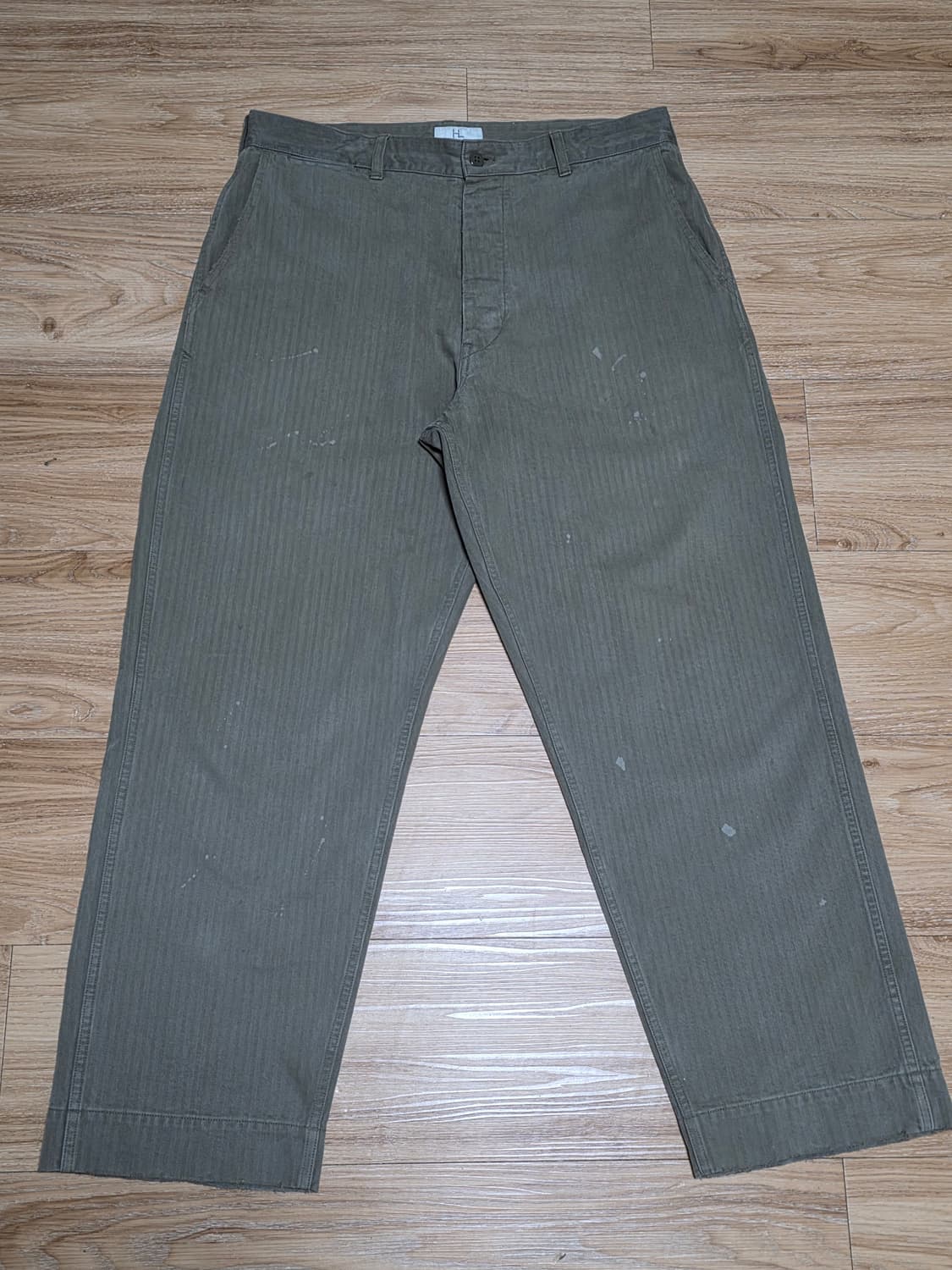 4size택포60만)25fw헤릴 USMC HBT 팬츠 올리브 상품이미지1