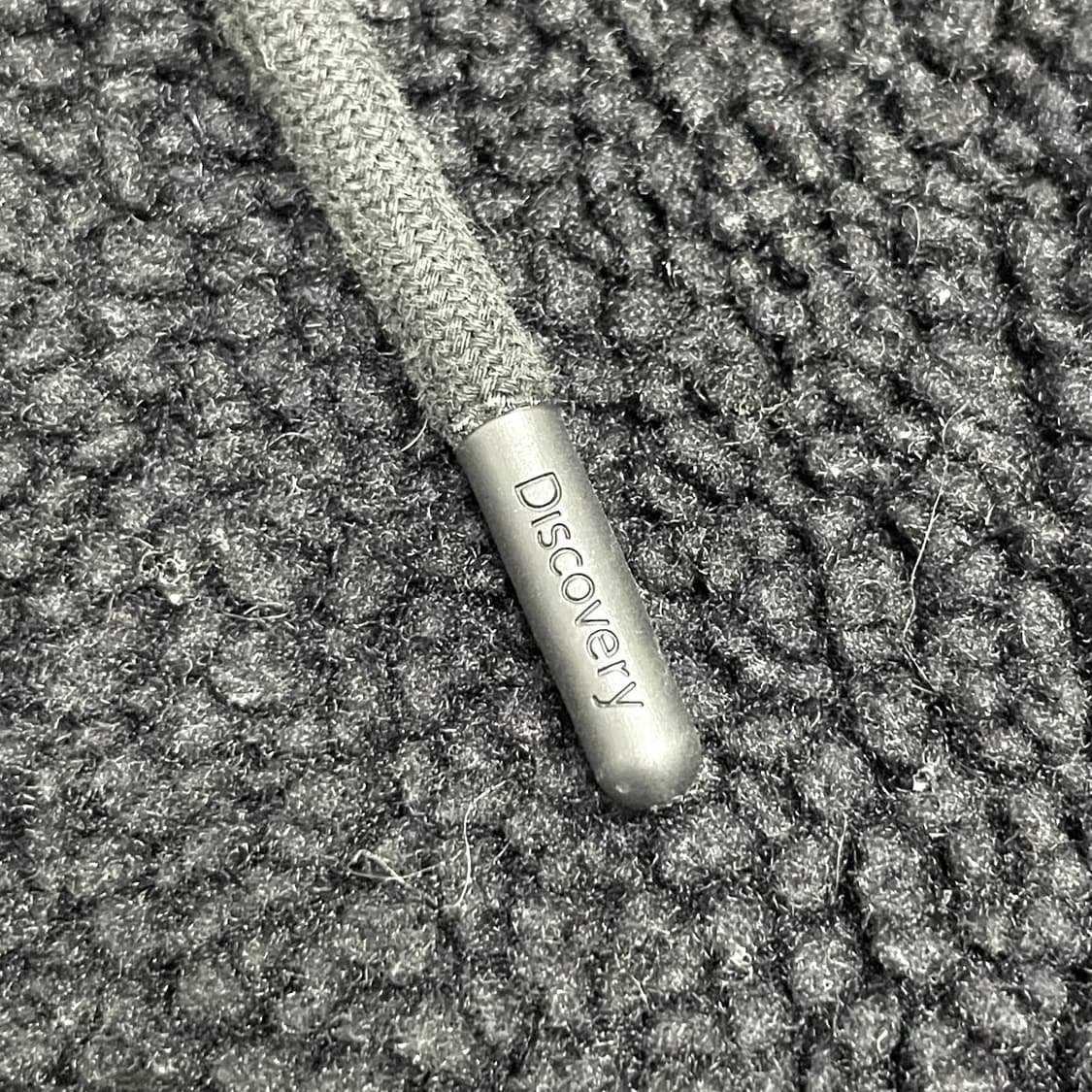 디스커버리 블랙 플리스 후드집업 남성L 상품이미지9