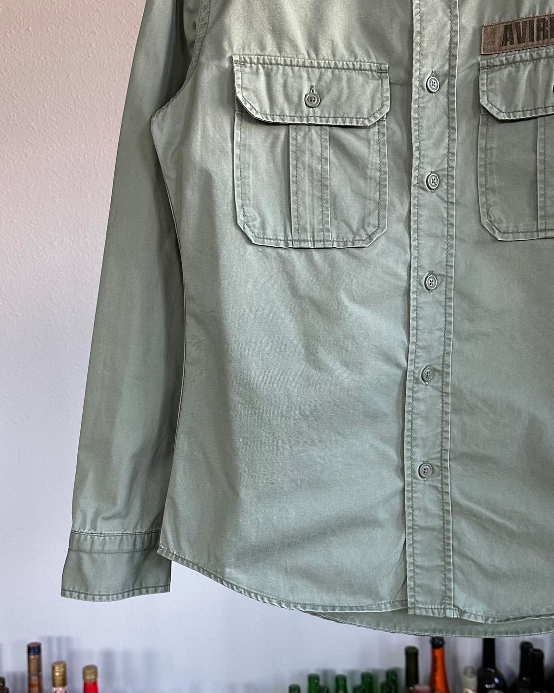 [M]아비렉스 AVIREX US ARMY 밀리터리 셔츠 상품이미지6