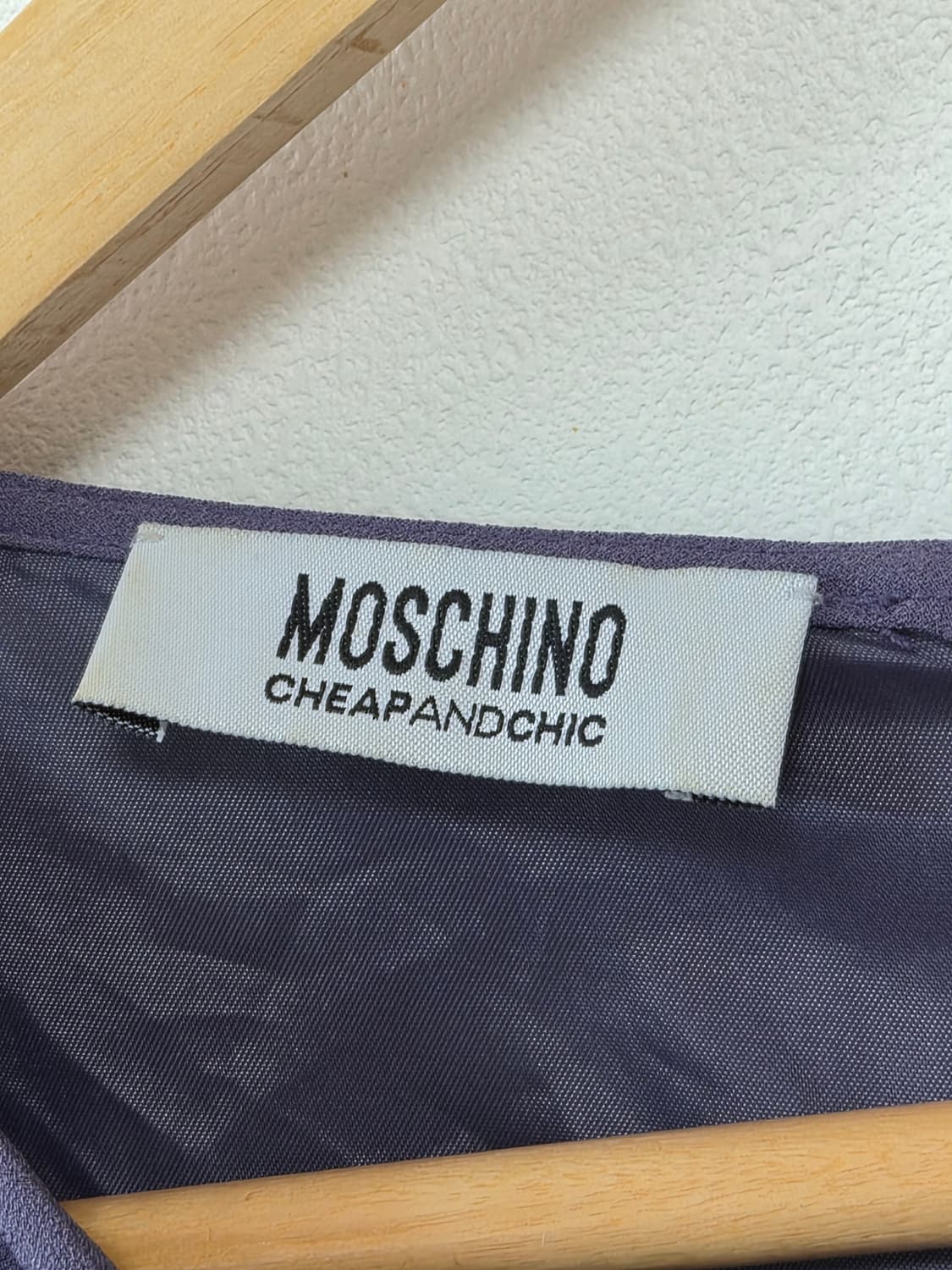 모스키노Moschino 프릴 디테일 원피스 40사이즈 - O16 상품이미지4