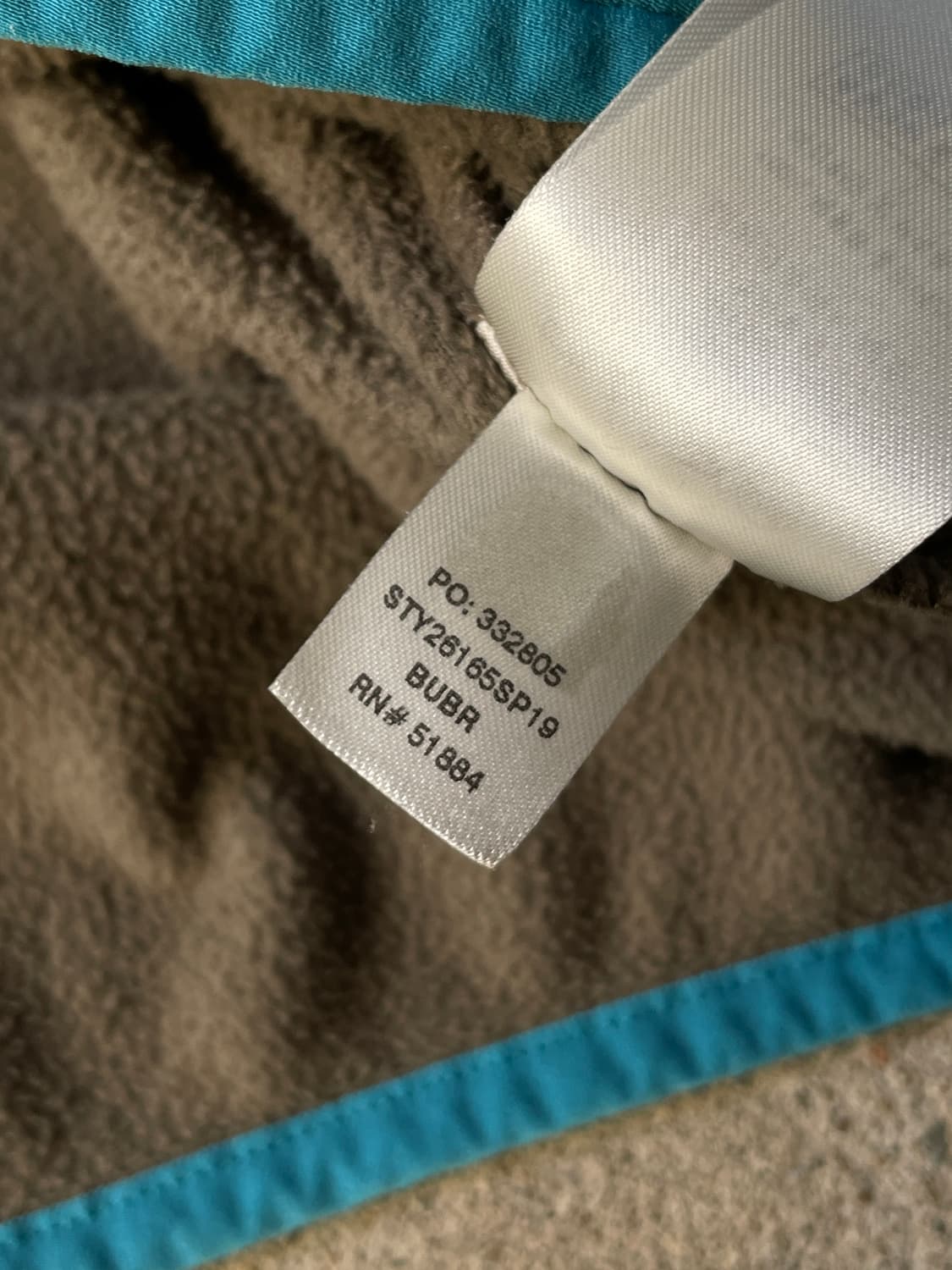 Patagonia Micro D Brown&Sky Blue Fleece  상품이미지10