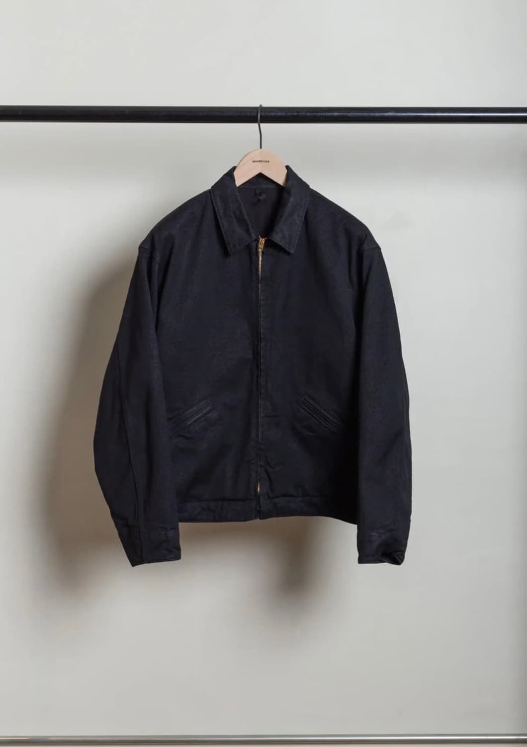 Comoli denim zip short jacket 2size 상품이미지1