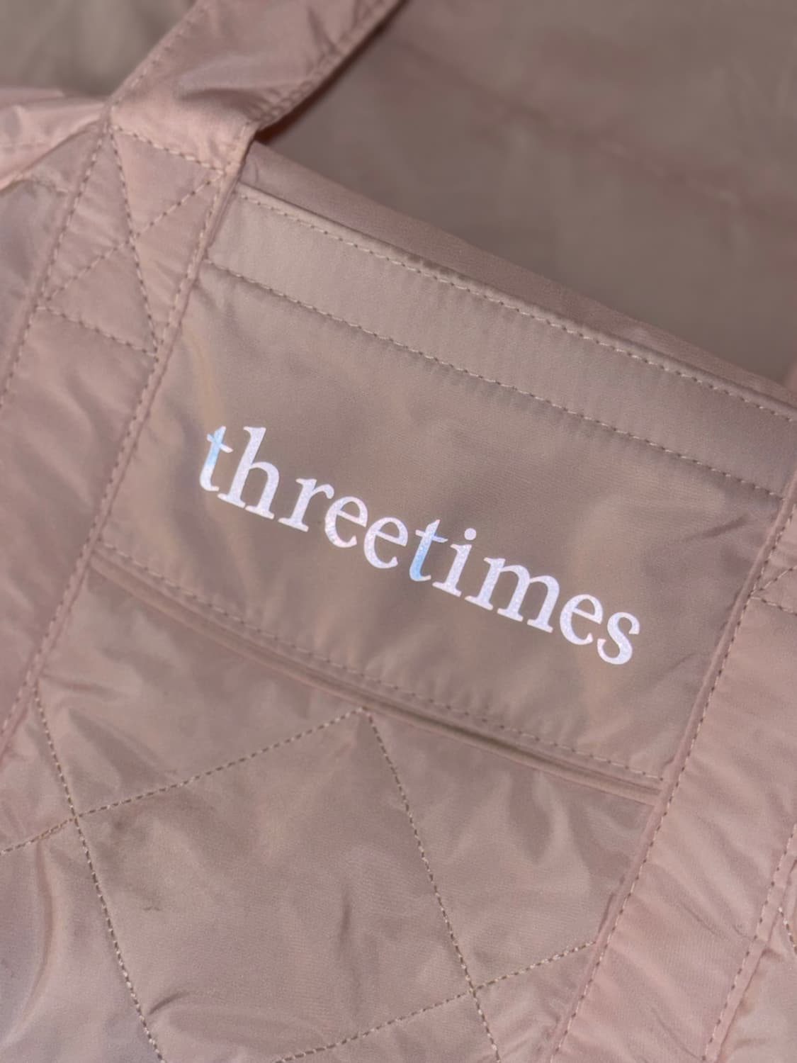 쓰리타임즈 베베 스포츠백 핑크 상품이미지4